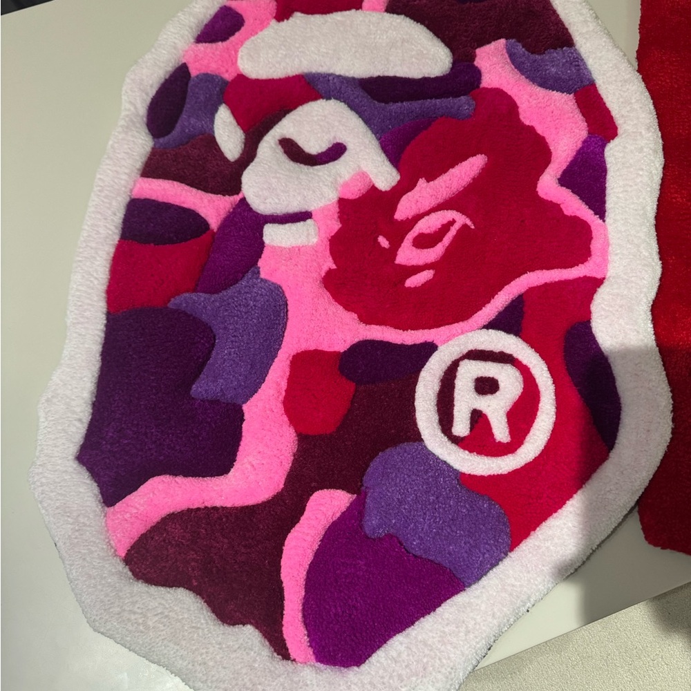 Bape Pink and Purple Art Print